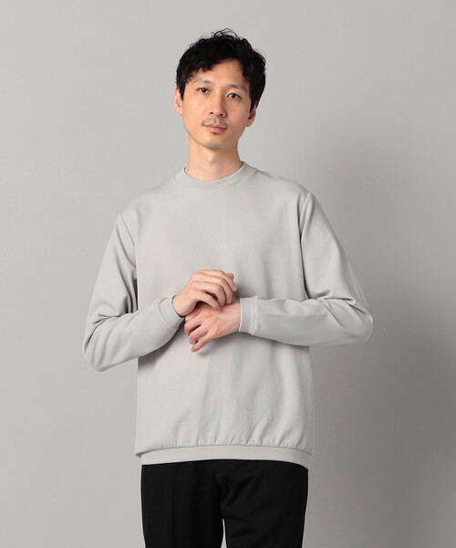 COMME CA MEN(コムサメン)の「サーフニット ジャケット専用長袖Tシャツ(Tシャツ/カットソー・メンズ・ホワイト/ブラック/ライトグレー・L/M)」の10枚目の写真