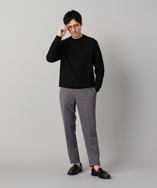 COMME CA MEN(コムサメン)の「サーフニット ジャケット専用長袖Tシャツ(Tシャツ/カットソー・メンズ・ホワイト/ブラック/ライトグレー・L/M)」の11枚目の写真