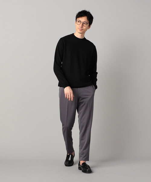 COMME CA MEN(コムサメン)の「サーフニット ジャケット専用長袖Tシャツ(Tシャツ/カットソー・メンズ・ホワイト/ブラック/ライトグレー・L/M)」の12枚目の写真
