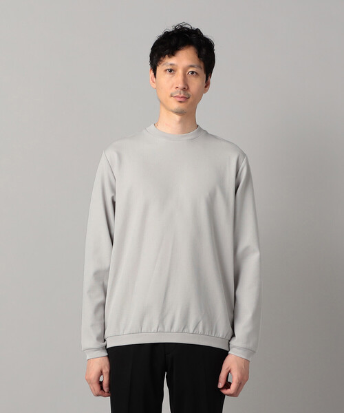 COMME CA MEN(コムサメン)の「サーフニット ジャケット専用長袖Tシャツ(Tシャツ/カットソー・メンズ・ホワイト/ブラック/ライトグレー・L/M)」の15枚目の写真