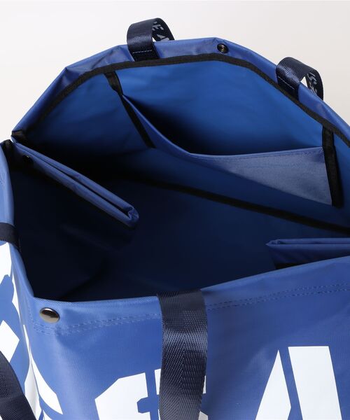 VIBGYOR（ヴィブジョー）の「【CCSA/カウンターカルチャースペースアーミー】ワイドトート(CN)（トートバッグ・メンズ・ブルー/グリーン・FREE）」の5枚目の写真