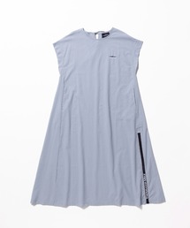 [L's]FRENCH SLEEVE OP HIGH AIR PERMEABILITY CHECK/フレンチスリーブワンピース