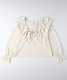 Right-on | 【HONEYSUCKLE ROSE】フリルブラウス(シャツ/ブラウス)