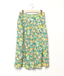 Sally Scott　サリースコット　チェック柄　膝下プリーツスカート Sally Scott サリースコット チェック柄 膝下プリーツスカート