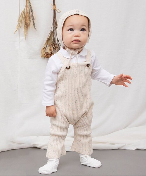 BREEZE（ブリーズ）の「Bpop ニットサロペ（その他ベビーウェア・キッズ・レインボー/その他2・70/80）」の5枚目の写真