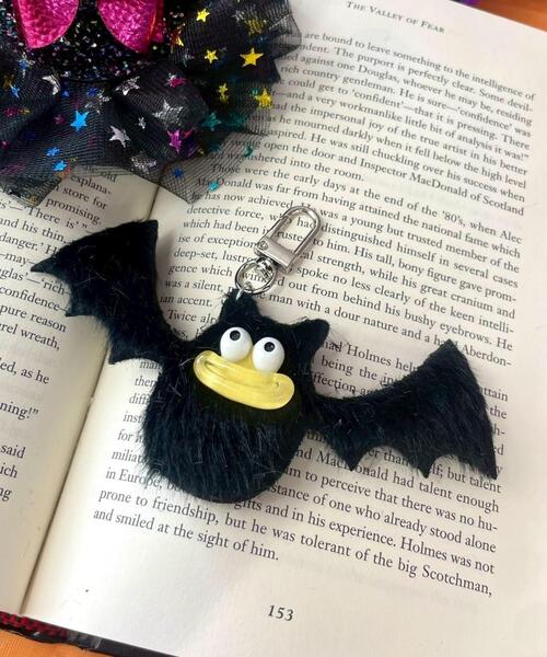 セール】WEGO/ミニハピハピコウモリモンスターぬいぐるみキーホルダー