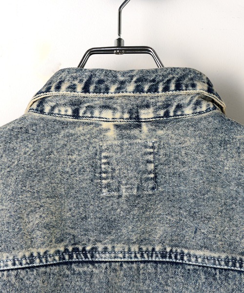 A by MAGASIN DE MODE(エーバイマガジンデモード)の「【A by MAGASIN DE MODE】オーバーサイズ デニムジャケット Type2 2nd型 カバーオール/ジージャン MNY(デニムジャケット・レディース・ブラック/インディゴブルー・L/M/XL)」の7枚目の写真