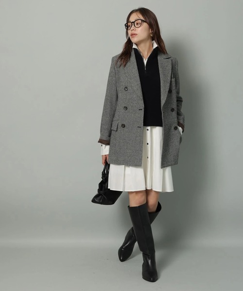 Wボタンジャコット（ダウンジャケット/コート）｜Arpege story