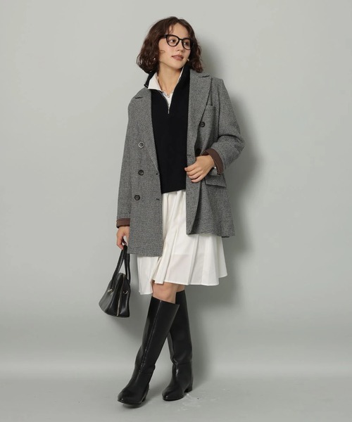 Wボタンジャコット（ダウンジャケット/コート）｜Arpege story