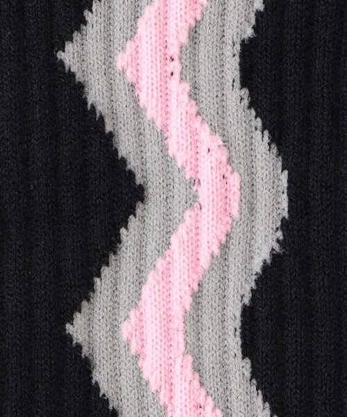 Tabio（タビオ）の「25AW EXCLUSIVE!!【Tabio/タビオ】ストライプソックス レディース（ソックス/靴下・レディース・ホワイト/ブラック・FREE）」の11枚目の写真