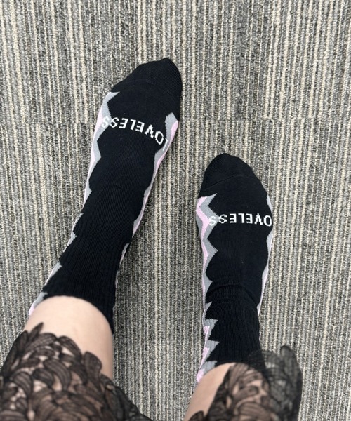 Tabio（タビオ）の「25AW EXCLUSIVE!!【Tabio/タビオ】ストライプソックス レディース（ソックス/靴下・レディース・ホワイト/ブラック・FREE）」の8枚目の写真