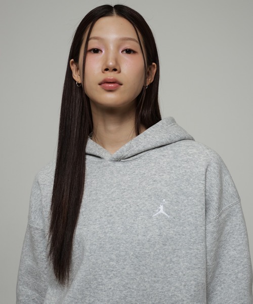 JORDAN BRAND（ジョーダンブランド）の「《セットアップ対応商品》ジョーダン ブルックリン フリース メンズ オーバーサイズド プルオーバー パーカー / Jordan Brooklyn Fleece Men's Oversized Pullover Hoodie IB7235-050 Grey Heather（パーカー・メンズ・霜降りグレー・M/2XL/L/S/XL）」の7枚目の写真