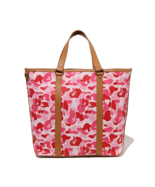 A BATHING APE（アベイシングエイプ）の「ABC CAMO PU OSTRICH TOTE