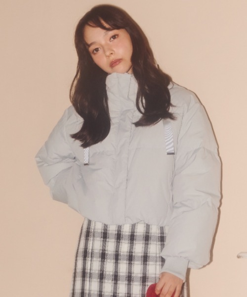 ジルバイジルスチュアート　ダウンコート　ノーカラー 楽天市場】【SALE／50%OFF】ベーシックダウンコート JILL by