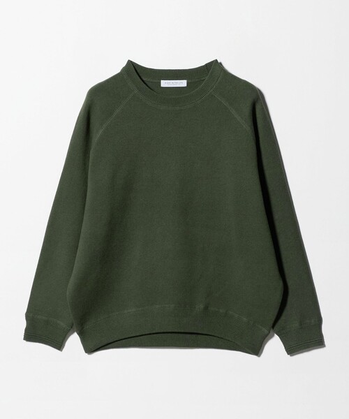 A DAY IN THE LIFE UNITED ARROWS(アデイインザライフユナイテッドアローズ)の「スウェットライク ラグランニット <A DAY IN THE LIFE>(ニット/セーター・レディース・ナチュラル/ライトグレー/オリーブ/オレンジ・FREE)」の3枚目の写真