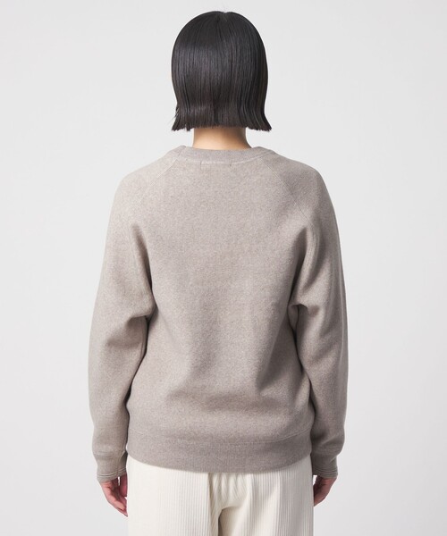 A DAY IN THE LIFE UNITED ARROWS(アデイインザライフユナイテッドアローズ)の「スウェットライク ラグランニット <A DAY IN THE LIFE>(ニット/セーター・レディース・ナチュラル/ライトグレー/オリーブ/オレンジ・FREE)」の10枚目の写真
