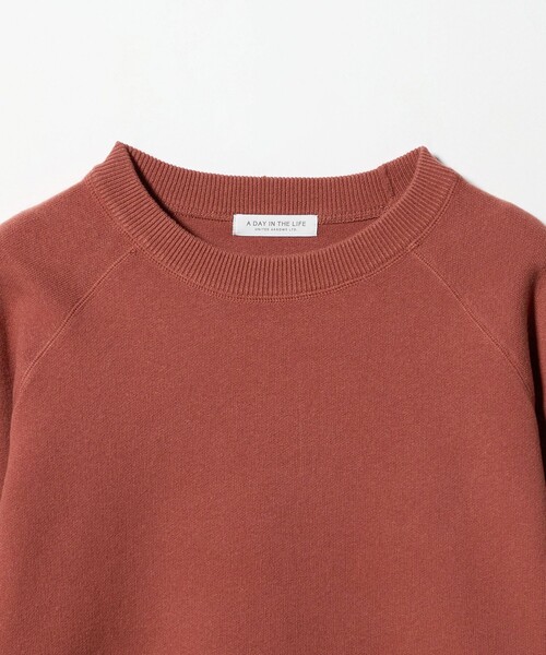 A DAY IN THE LIFE UNITED ARROWS(アデイインザライフユナイテッドアローズ)の「スウェットライク ラグランニット <A DAY IN THE LIFE>(ニット/セーター・レディース・ナチュラル/ライトグレー/オリーブ/オレンジ・FREE)」の21枚目の写真