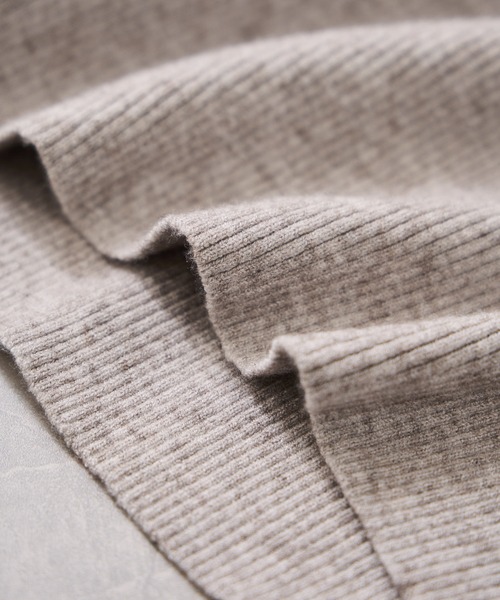 VIS（ビス）の「リブニットスカート/セットアップ対応（スカート・レディース・ベージュ系その他2/チャコールグレー/ブラック・FREE）」の5枚目の写真