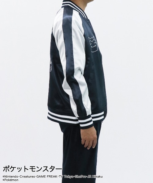 ポケットモンスター(ポケットモンスター)の「TVアニメ「ポケットモンスター」ポケモン カビゴン スカジャン(スカジャン・メンズ・ネイビー・L/M/LL)」の9枚目の写真