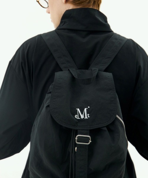 MUCENT(ムセント)の「A'GEM/9 × .kom 『MUCENT/ムーセント』 MUTE MINI BACK PACK/ミニバックパック(バックパック/リュック・レディース・ブラック・FREE)」の10枚目の写真