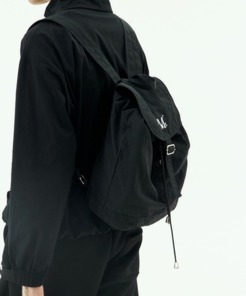MUCENT(ムセント)の「A'GEM/9 × .kom 『MUCENT/ムーセント』 MUTE MINI BACK PACK/ミニバックパック(バックパック/リュック・レディース・ブラック・FREE)」の7枚目の写真