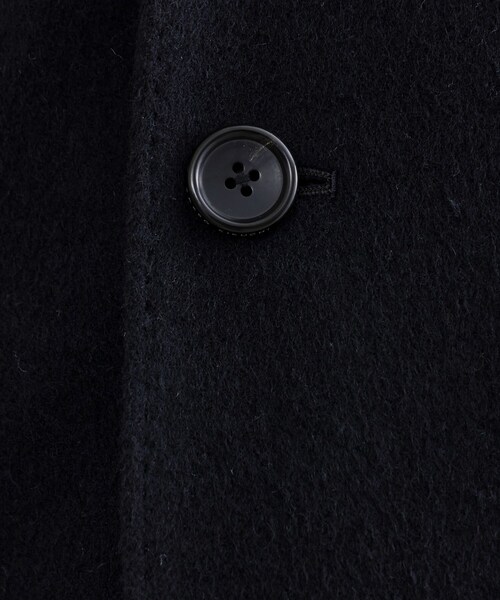 TAKEO KIKUCHI(タケオキクチ)の「【LIMITED】ウール混チェスターコート(チェスターコート・メンズ・ブラック/ライトベージュ/ネイビー・01/02/03/04)」の18枚目の写真