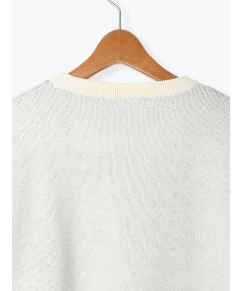 Lugnoncure（ルノンキュール）の「猫モチーフジャカードニット（ニット/セーター・レディース・ベージュ/ブラック/オフホワイト・F）」の20枚目の写真