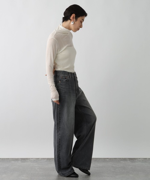 studio CLIP(スタディオクリップ)の「《ウタオ》タートルネックカットソー(その他トップス・レディース・オフホワイト/グレー/ブラック・FREE)」の17枚目の写真