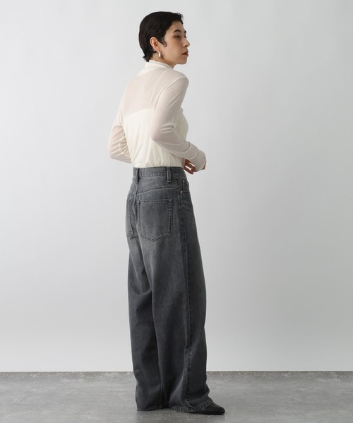 studio CLIP(スタディオクリップ)の「《ウタオ》タートルネックカットソー(その他トップス・レディース・オフホワイト/グレー/ブラック・FREE)」の18枚目の写真