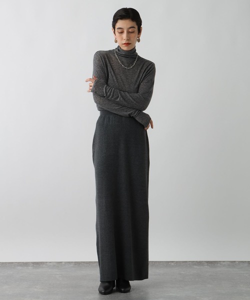 studio CLIP(スタディオクリップ)の「《ウタオ》タートルネックカットソー(その他トップス・レディース・オフホワイト/グレー/ブラック・FREE)」の22枚目の写真