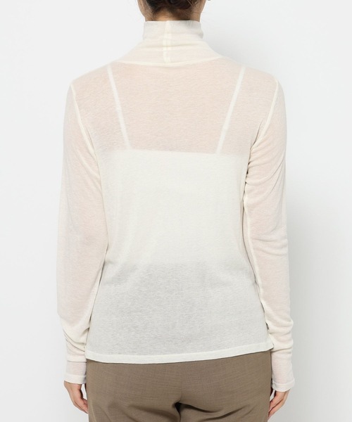 studio CLIP(スタディオクリップ)の「《ウタオ》タートルネックカットソー(その他トップス・レディース・オフホワイト/グレー/ブラック・FREE)」の5枚目の写真