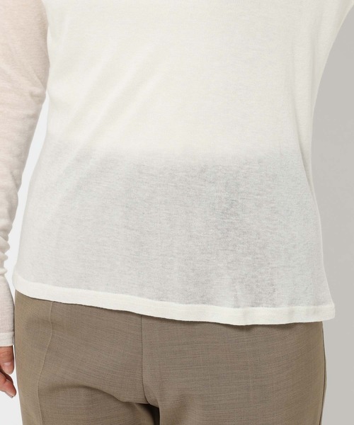 studio CLIP(スタディオクリップ)の「《ウタオ》タートルネックカットソー(その他トップス・レディース・オフホワイト/グレー/ブラック・FREE)」の8枚目の写真