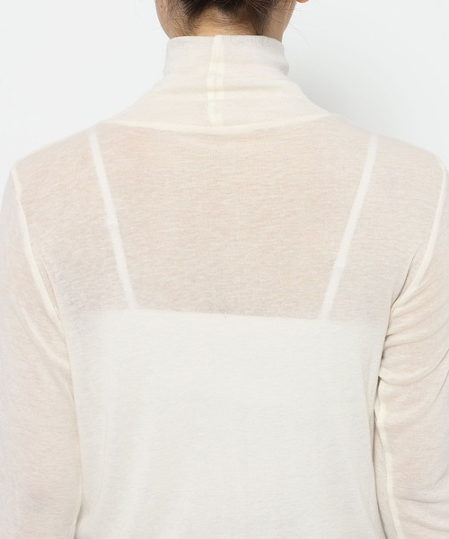 studio CLIP(スタディオクリップ)の「《ウタオ》タートルネックカットソー(その他トップス・レディース・オフホワイト/グレー/ブラック・FREE)」の9枚目の写真