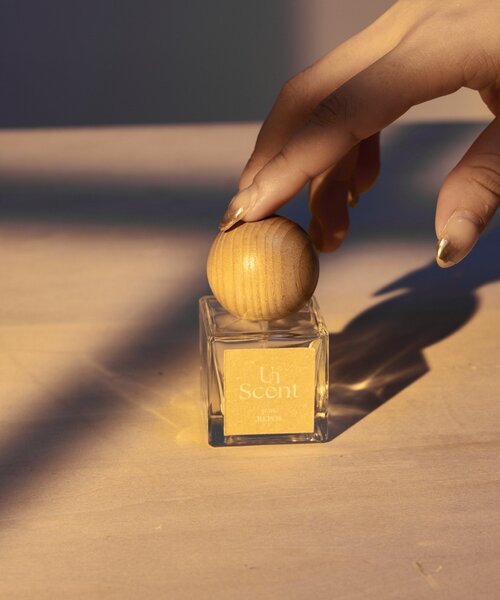 BIRTHDAY BAR（バースデイバー）の「【ラッピングでお届け】オードトワレ&タオルハンカチセット（香水・レディース・ネイビー/アイボリー・0）」の15枚目の写真