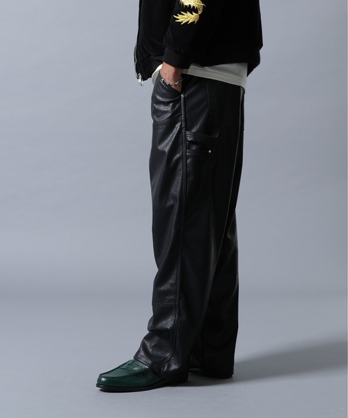 Danke SCHON ダンケシェーン　ブラック　パンツ　レザー　M DANKE SCHON（ダンケシェーン） パンツ 「WEB＆DEPOT限定」DankeSchon