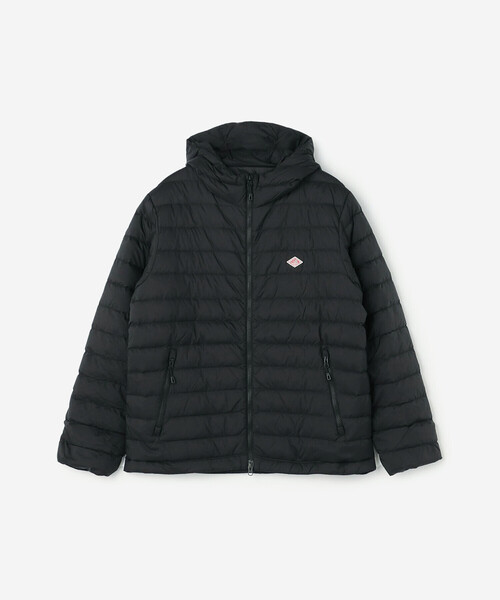 DANTONダントン　ダントン ナイロンフードコート ブラック M DANTONダントン ダントン ナイロンフードコート ブラック L