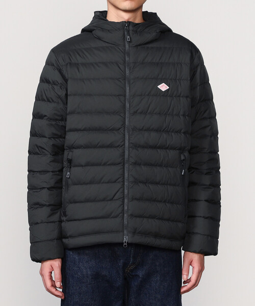 DANTON | ナイロンタフタ フードダウンジャケット MEN（ダウン