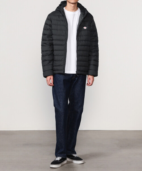 DANTON | ナイロンタフタ フードダウンジャケット MEN（ダウン