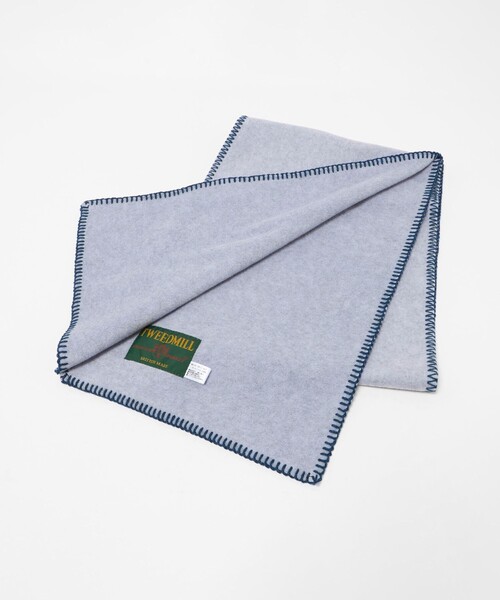 TWEED MILL（ツイードミル）の「【別注】＜TWEEDMILL＞GLR フリース マフラー（マフラー・メンズ・ライラック/オリーブ/ブラック/オレンジ・FREE）」の3枚目の写真