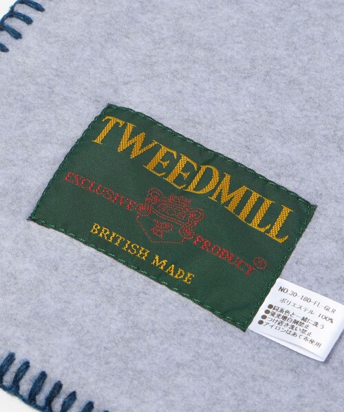 TWEED MILL（ツイードミル）の「【別注】＜TWEEDMILL＞GLR フリース マフラー（マフラー・メンズ・ライラック/オリーブ/ブラック/オレンジ・FREE）」の11枚目の写真