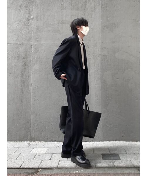 MUSINSA STANDARD（ムシンサスタンダード）の「リラックスフィットシルキーシャツ[ライトグレー]（シャツ/ブラウス・メンズ・その他・X-LARGE/XX-LARGE/SMALL/MEDIUM/LARGE）」の9枚目の写真