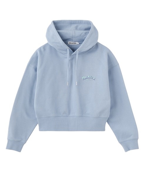 MILKFED.（ミルクフェド）の「CUPCAKE SHORT HOODIE（パーカー・レディース・オフホワイト/ライトブルー/ネイビー・S/M）」の20枚目の写真