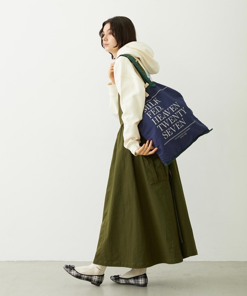 MILKFED.（ミルクフェド）の「CUPCAKE SHORT HOODIE（パーカー・レディース・オフホワイト/ライトブルー/ネイビー・S/M）」の10枚目の写真