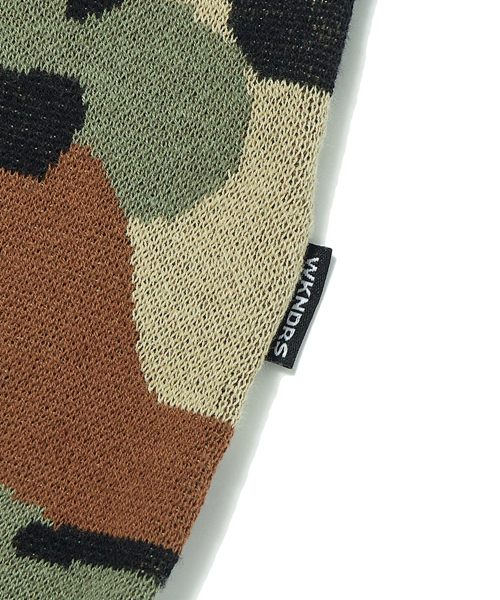 WKNDRS(ウィーキャンドース)の「RAGLAN KNIT SWEATER (CAMO)(ニット/セーター・レディース・その他・LARGE/X-LARGE/MEDIUM)」の5枚目の写真
