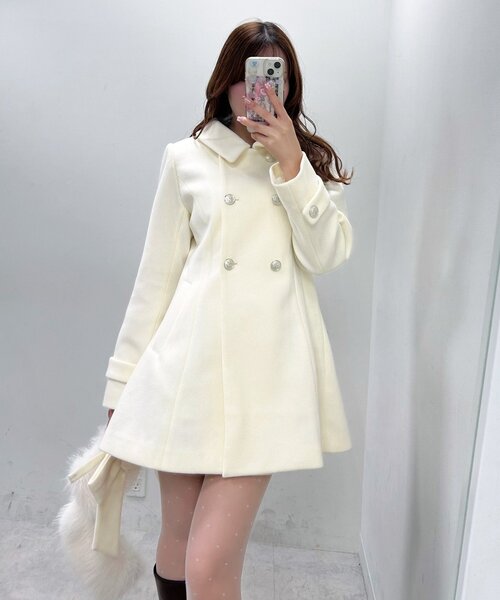 インフルエンサー企画】Keru マルチwayリボンミドルコート（ステン