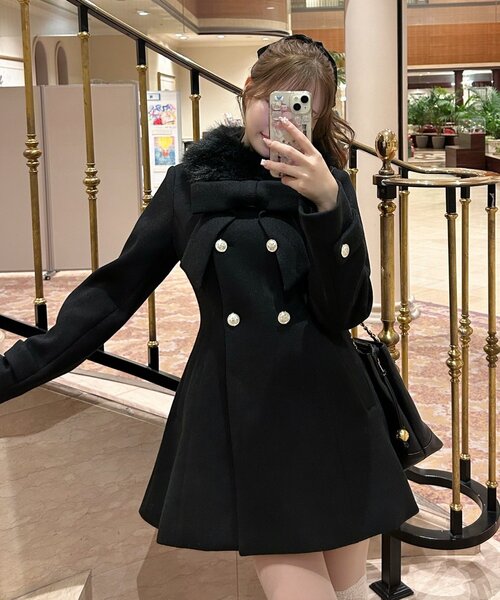 インフルエンサー企画】Keru マルチwayリボンミドルコート（ステン