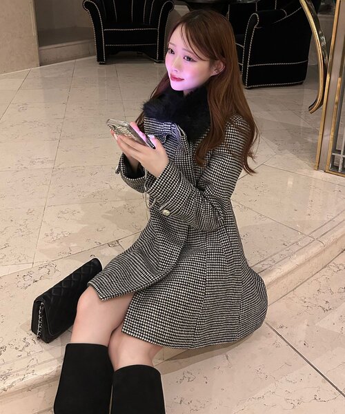 Olive des olive Keru マルチwayリボンミドルコート OLIVE des OLIVE（オリーブデオリーブ）の「【インフルエンサー企画