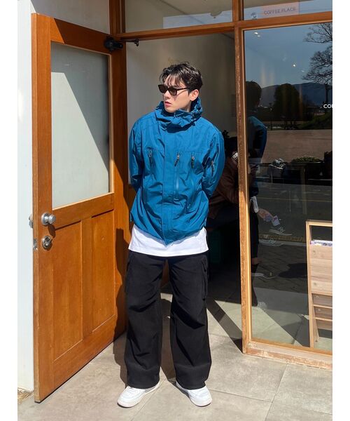 MUSINSA STANDARD（ムシンサスタンダード）の「レイヤードクルーネック長袖Tシャツ_ロング丈 [ホワイト]（Tシャツ/カットソー・メンズ・その他・SMALL/MEDIUM/LARGE/X-LARGE/X-SMALL）」の14枚目の写真