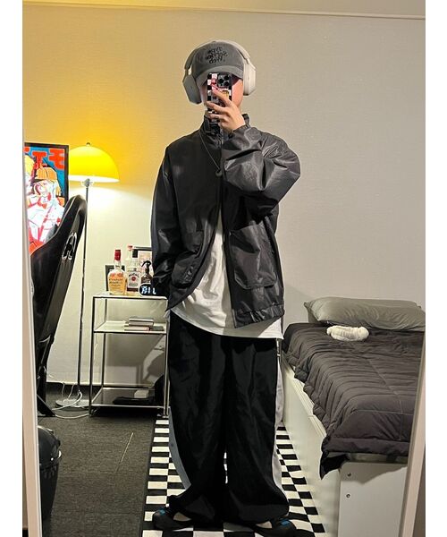 MUSINSA STANDARD（ムシンサスタンダード）の「レイヤードクルーネック長袖Tシャツ_ロング丈 [ホワイト]（Tシャツ/カットソー・メンズ・その他・SMALL/MEDIUM/LARGE/X-LARGE/X-SMALL）」の18枚目の写真
