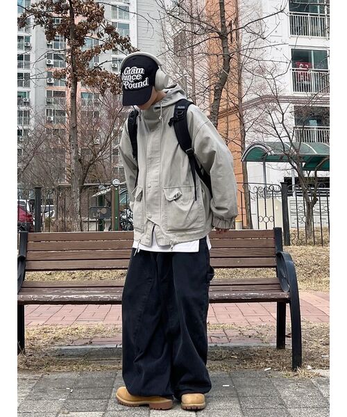 MUSINSA STANDARD（ムシンサスタンダード）の「レイヤードクルーネック長袖Tシャツ_ロング丈 [ホワイト]（Tシャツ/カットソー・メンズ・その他・SMALL/MEDIUM/LARGE/X-LARGE/X-SMALL）」の19枚目の写真